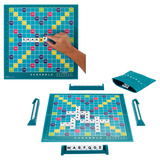 Mattel Scrabble Original zwei in eins Gesellschaftsspiel, Brettspiel 