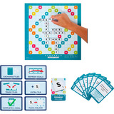 Mattel Scrabble Original zwei in eins Gesellschaftsspiel, Brettspiel 