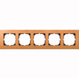 Merten Holzrahmen 5fach buche, Retail