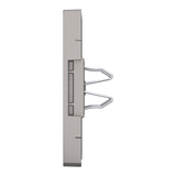 Merten Zentralplatte zwei fach grau, Retail