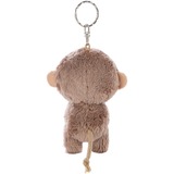NICI Glubschis Schlüsselanhänger Affe Hobson, Kuscheltier braun/beige, Safari, 9 cm