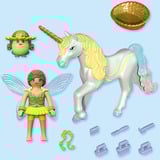 PLAYMOBIL 71840 Magic Unicorns: Sammeleinhorn Regenbogenblume mit Fee, Konstruktionsspielzeug 