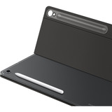 Samsung Book Cover Keyboard Slim, Tablethülle schwarz, DE-Layout, Samsung Galaxy Tab S10 FE+