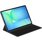 Samsung Book Cover Keyboard Slim, Tablethülle schwarz, DE-Layout, Samsung Galaxy Tab S10 FE+