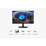 Samsung Odyssey S27HG806EF, Gaming-Monitor 68.5 cm (27 Zoll), schwarz, 5K-Monitor, IPS, HDMI, DP, USB-Hub, 180Hz Panel
