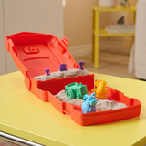 Spin Master Kinetic Sand - Sandy Farm Set, Spielsand 340 Gramm Sand