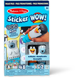 Spin Master Melissa & Doug - Sticker WOW! Sticker-Stempelset 2er-Pack Winter, Basteln 
