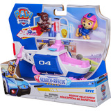 Spin Master Paw Patrol - Search & Rescue: Skyes Rettungs-Helikopter mit 2 Figuren, Spielfahrzeug 