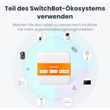 SwitchBot Hub Mini Matter, Zentrale weiß