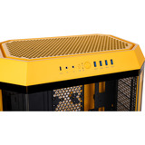 Thermaltake The Tower 600 Bumblebee, Tower-Gehäuse dunkelgelb, Tempered Glass x 3
