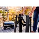 Weber Stand mit Seitentisch für Lumin Elektrogrill 6617, Grill-Untergestell schwarz