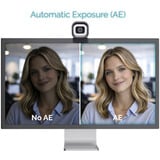 i-tec SOLOMON 700 STREAM 4K, Webcam schwarz/weiß