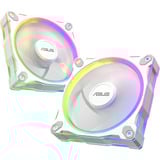 ASUS Prime MR120 ARGB Reverse Fan, Gehäuselüfter weiß, 120 mm