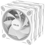 ASUS Prime MR120 ARGB Reverse Fan, Gehäuselüfter weiß, 120 mm