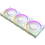 ASUS Prime MR120 ARGB Reverse Fan, Gehäuselüfter weiß, 120 mm