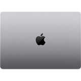 Apple MacBook Pro (14") 2023 CTO, Notebook grau, M3 10-Core GPU, MacOS, Amerikanisch, 36 cm (14.2 Zoll) & 120 Hz Display, 2 TB SSD