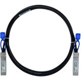 BlueOptics BlueLAN Direct Attach Kabel kompatibel zu Intel XXVDACBL1M schwarz, 1 Meter