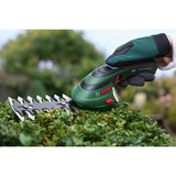 Bosch Akku-Strauch & Grasscheren-Set Isio grün/schwarz, Li-Ionen Akku 1,5Ah 3,6Volt