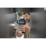 Bosch Professional Akku-Bohrschrauber GSR 12V-32 FC Professional, 12Volt blau/schwarz, 2x Li-Ionen Akku 2,0Ah, L-BOXX, Metallbohrfutteraufsatz, Winkelaufsatz, Exzenteraufsatz 