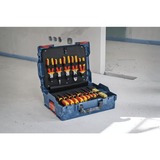 Bosch Professional VDE-Elektrikerkoffer, 37-teilig, Werkzeug-Set rot/gelb, L-BOXX 136