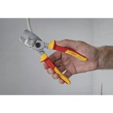 Bosch Professional VDE-Elektrikerkoffer, 37-teilig, Werkzeug-Set rot/gelb, L-BOXX 136