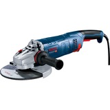 Bosch Winkelschleifer GWS 24-230 JZ Professional + GDE 230 FC-S blau, 2.400 Watt, inkl. Staubabsaugung