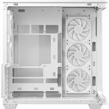 DeepCool CG590U 5F WH, Tower-Gehäuse weiß, Panorama Glass