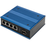 Digitus 4P Gigabit PoE Switch Ind. Unmanaged 1xSFP 