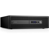 HP EliteDesk 800 G2 USFF Generalüberholt, PC-System schwarz, Windows 10 Pro 64-Bit