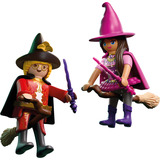 PLAYMOBIL 72023 DuoPack Hexe und Zauberer, Konstruktionsspielzeug 