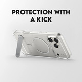 PanzerGlass CARE Kickstand Case, Handyhülle transparent, iPhone 17 Pro Max, MagSafe