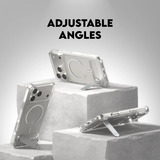 PanzerGlass CARE Kickstand Case, Handyhülle transparent, iPhone 17 Pro Max, MagSafe