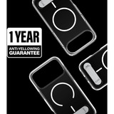 PanzerGlass CARE Kickstand Case, Handyhülle transparent, iPhone 17 Pro Max, MagSafe