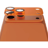 PanzerGlass Fender Kameraschutz, Schutzfolie orange/schwarz, iPhone 17 Pro