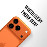 PanzerGlass Fender Kameraschutz, Schutzfolie orange/schwarz, iPhone 17 Pro