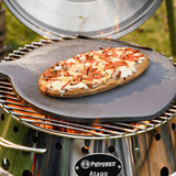 Petromax Pizzastein für Holzkohlegrill Atago grau, für Pizzen bis Ø 26cm