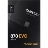 Samsung 870 EVO 2 TB, SSD SATA 6 Gb/s, 2,5", intern