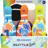 Schildkröt Neopren Kegel Set, Geschicklichkeitsspiel 