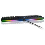 Sharkoon SKILLER SGK40, Gaming-Tastatur schwarz, BE-Layout, Huano Red