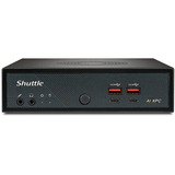 Shuttle XPC slim DN11H5, Barebone schwarz, ohne Betriebssystem