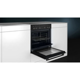 Siemens EQ110KAFBE, Herdset schwarz/edelstahl