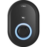 Vestel eCharger Home Smart 22 kW EVC04-AC22SW-T2P, Wallbox schwarz, 22 kW, 5 m Kabel, RFID