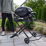 Weber Standard Rollwagen für Q N-Serie ab 2025 3400856, Grill-Untergestell schwarz