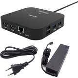 i-tec USB-C Dual HDMI Docking Station, Dockingstation schwarz, Power Delivery 100 W, HDMI