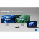 i-tec USB-C Dual HDMI Docking Station, Dockingstation schwarz, Power Delivery 100 W, HDMI