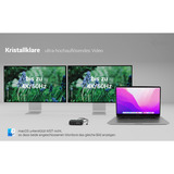 i-tec USB-C Dual HDMI Docking Station, Dockingstation schwarz, Power Delivery 100 W, HDMI
