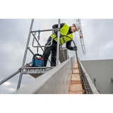 Bosch PRO GDI50-500 Betonrüttler, Verdichter schwarz/blau, 50 mm Rüttelkopf