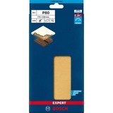 Bosch Professional Expert C470 Schleifblatt, 115 x 230mm, K80 10 Stück, für Schwingschleifer