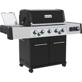 Broil King Gasgrill Regal Q 590 IR schwarz/edelstahl, mit Infrarot-Seitenbrenner und Heckbrenner, iQue Smart Steuerung