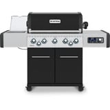 Broil King Gasgrill Regal Q 590 IR schwarz/edelstahl, mit Infrarot-Seitenbrenner und Heckbrenner, iQue Smart Steuerung